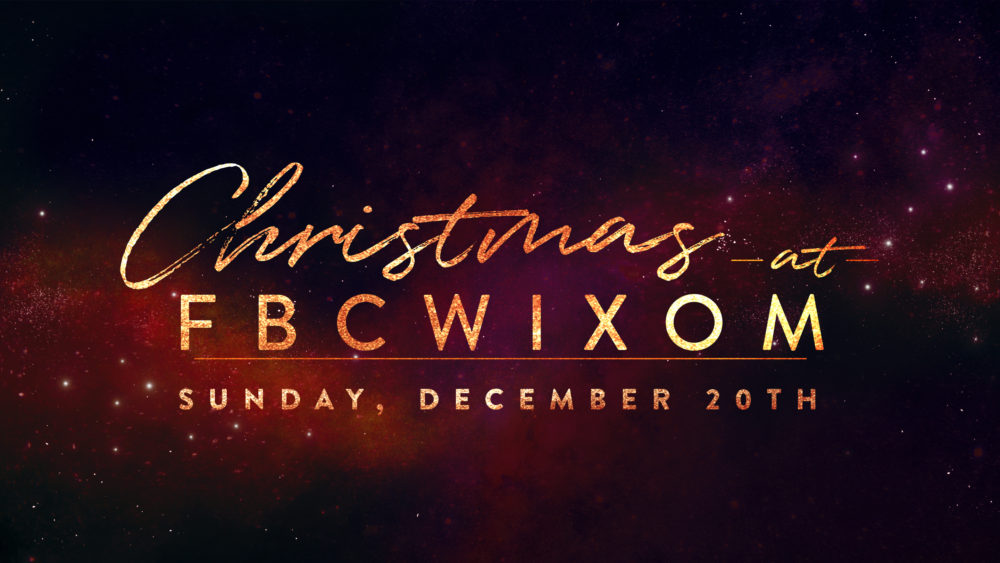 Christmas at FBCW 2020